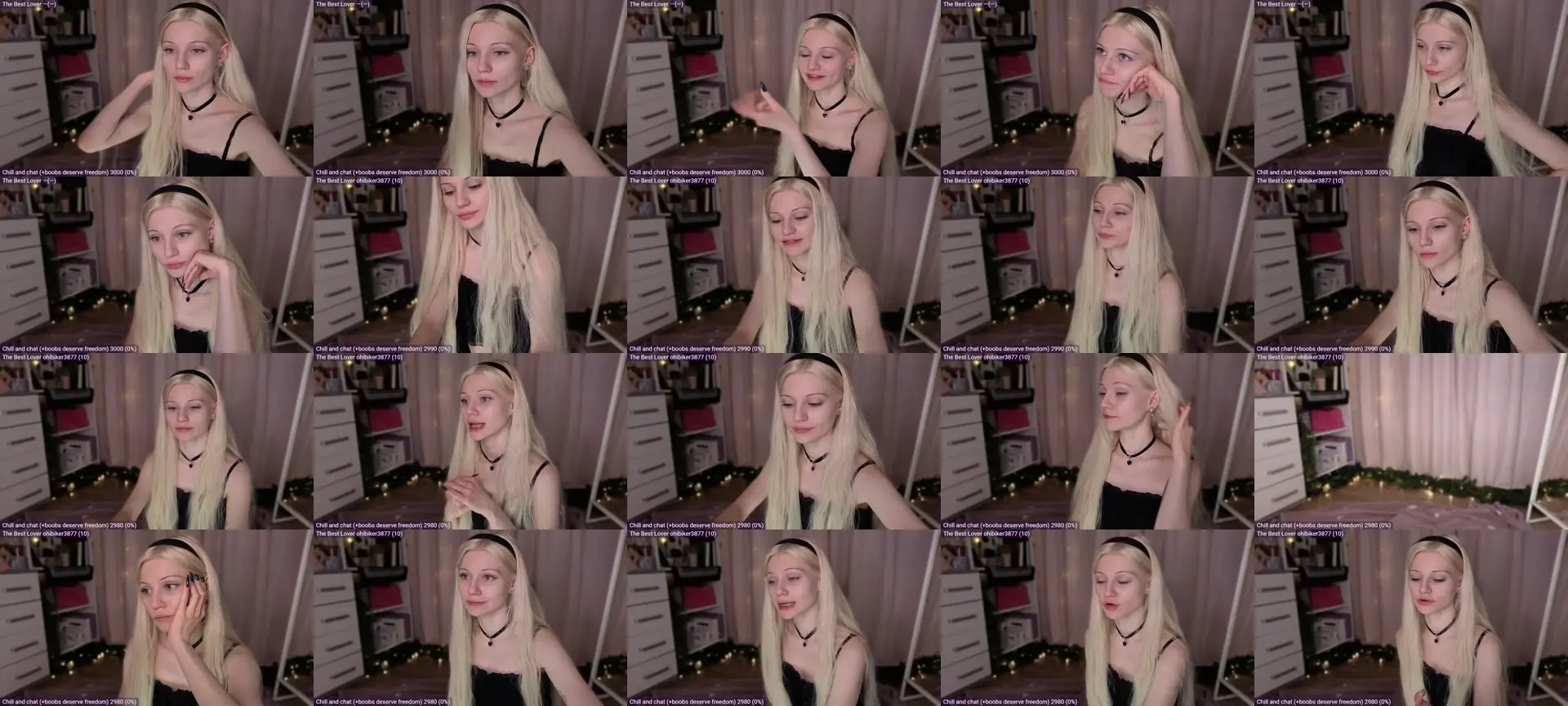 JellyFox photo contact sheet