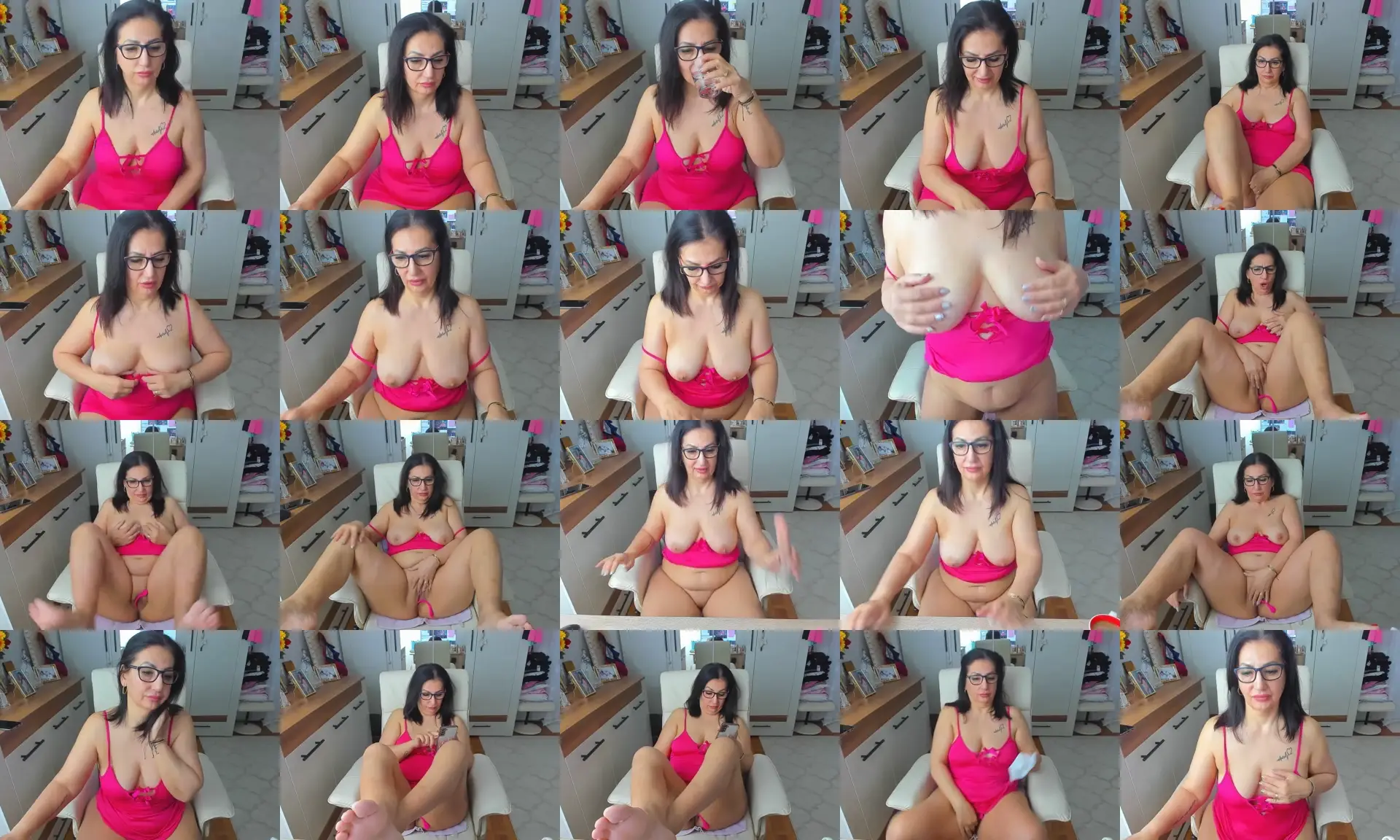 KarenHotMilf photo contact sheet