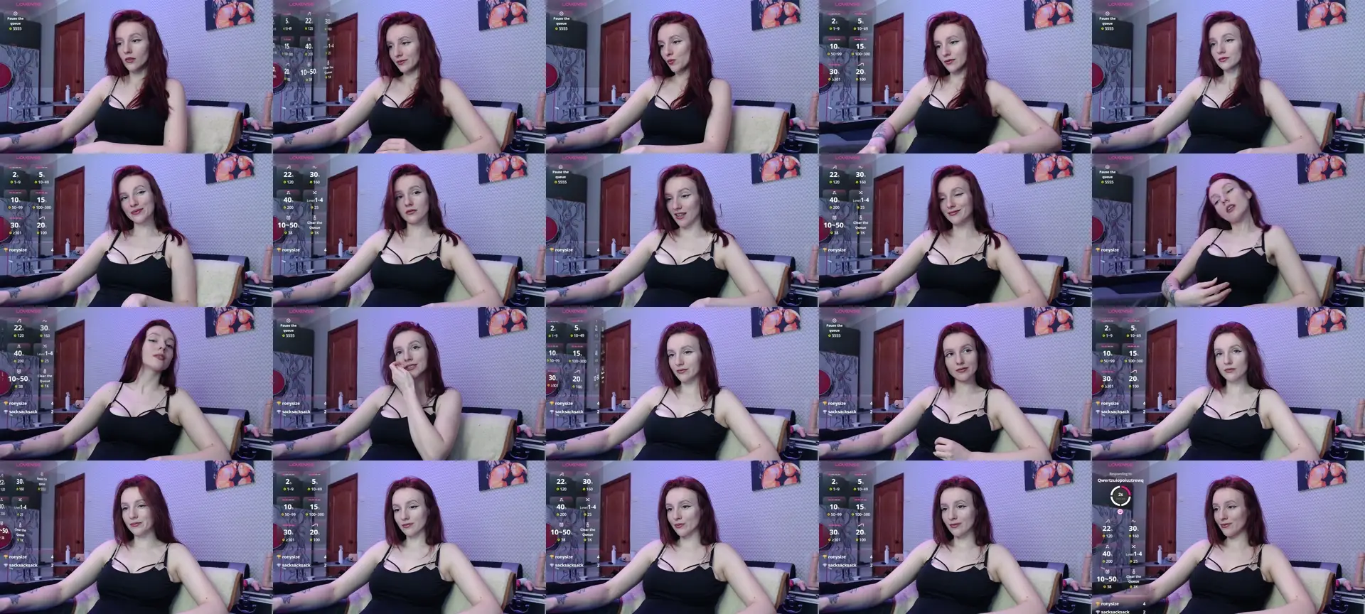 KatKittySweet photo contact sheet