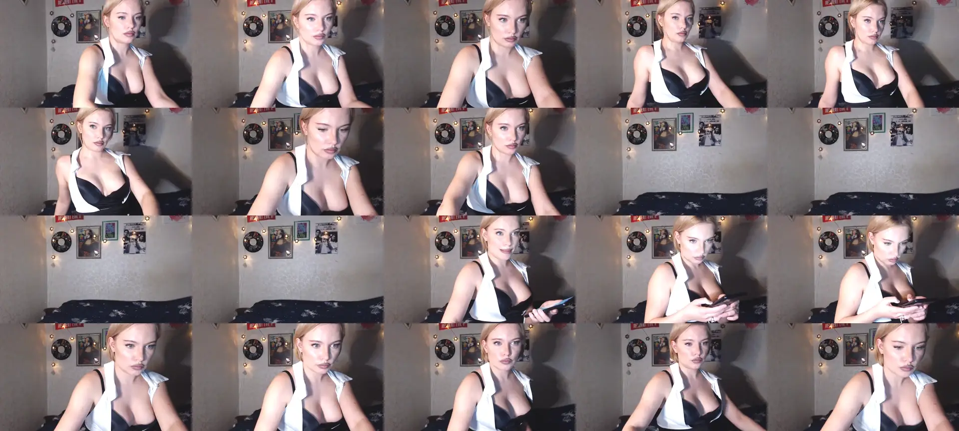 Katrinaa photo contact sheet