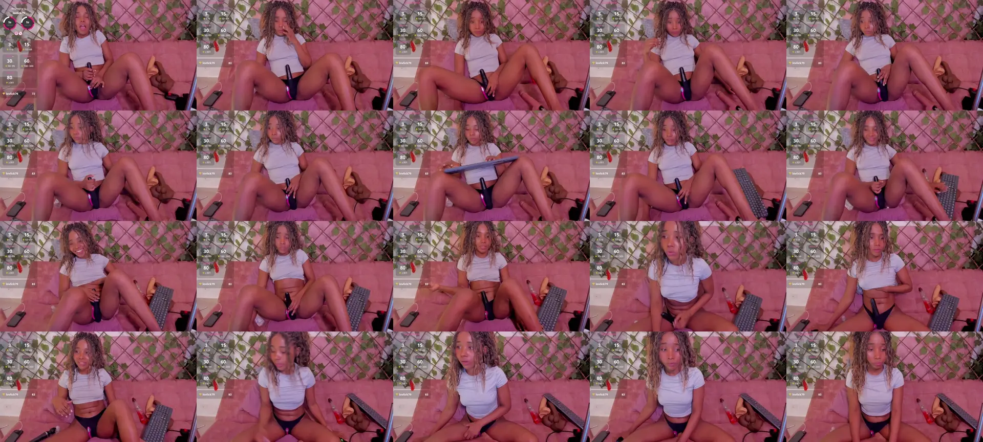 Kimmysanto photo contact sheet