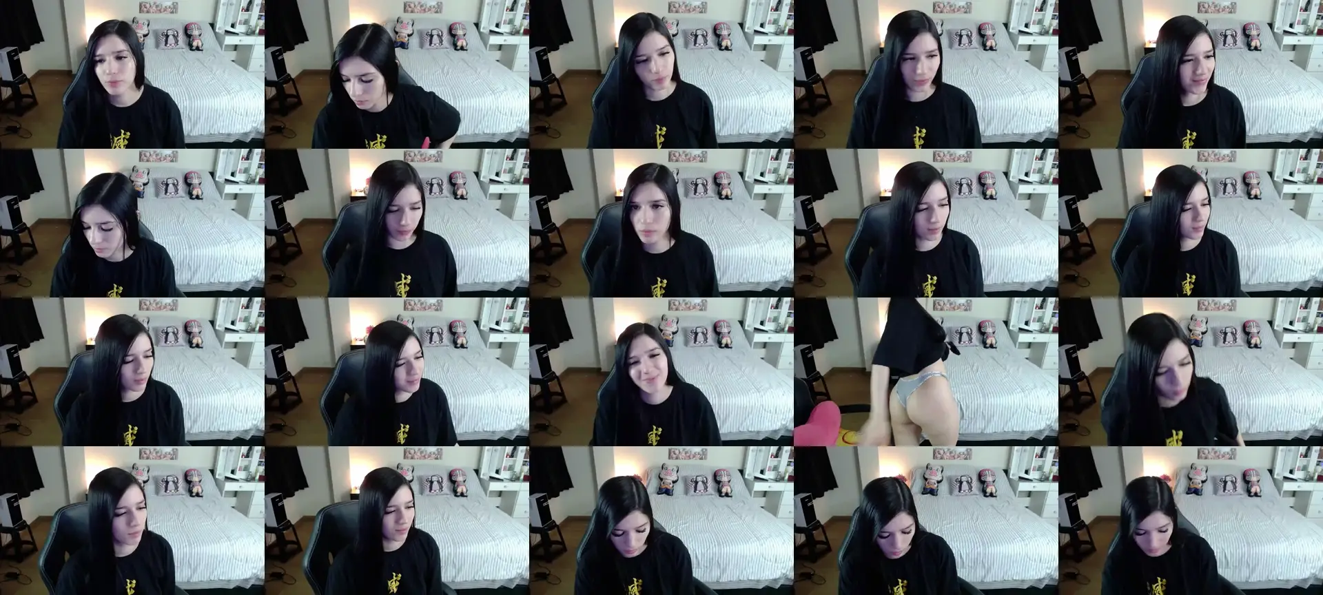 Kittykat18x photo contact sheet