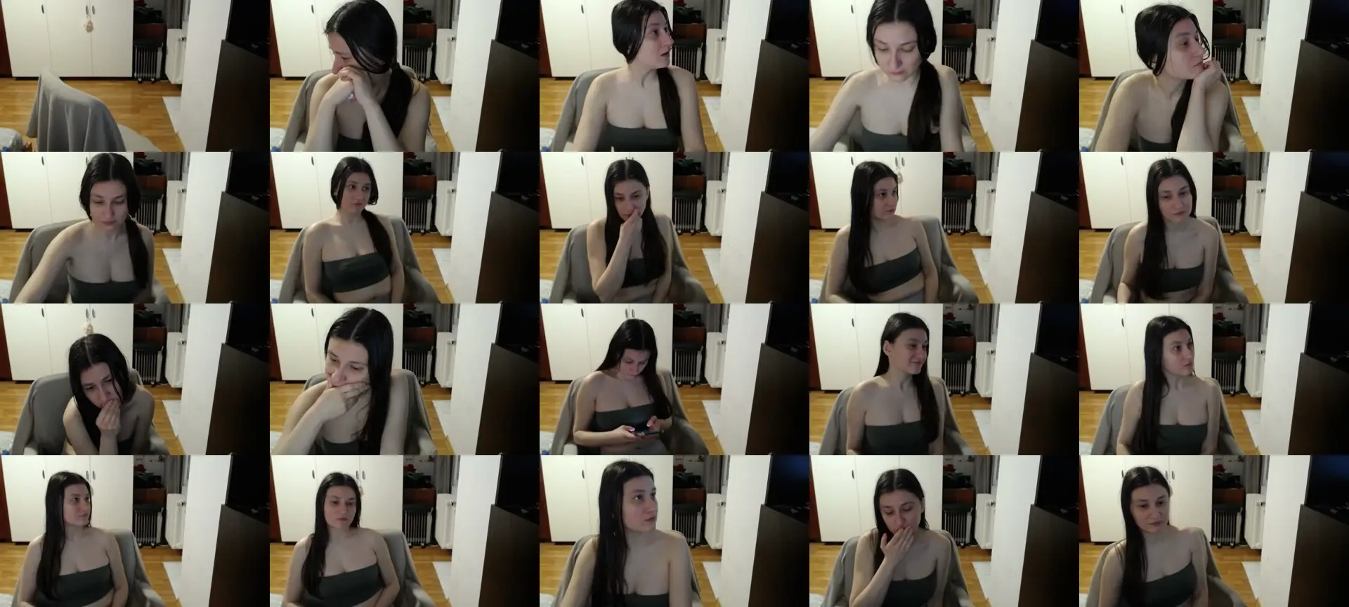 Kristineexxx photo contact sheet