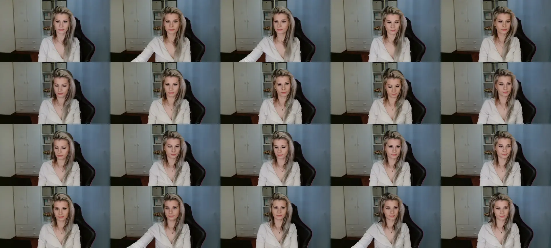 KristineLips photo contact sheet