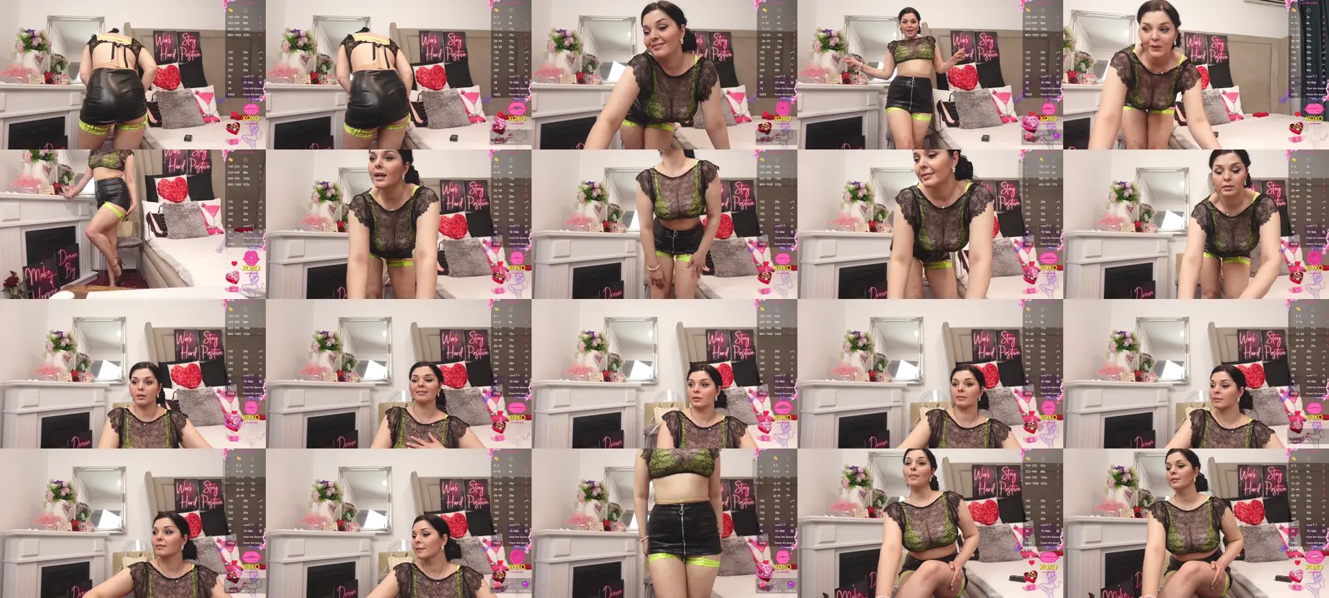 LexyRene photo contact sheet