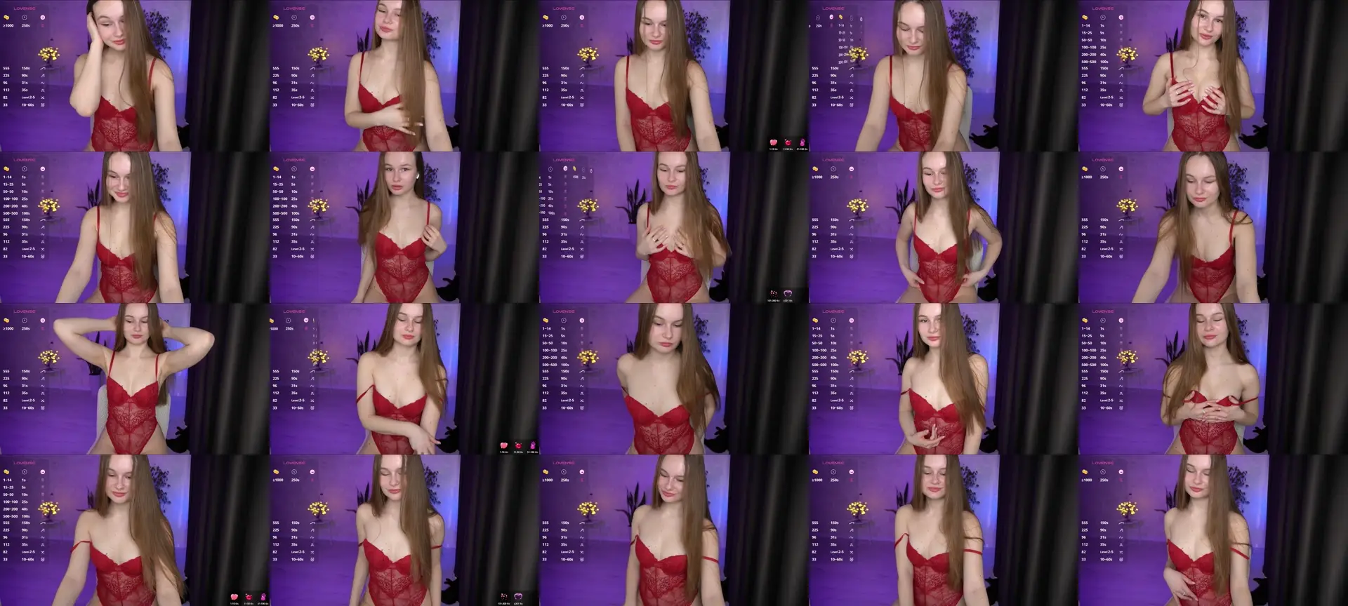 Lia_aa photo contact sheet