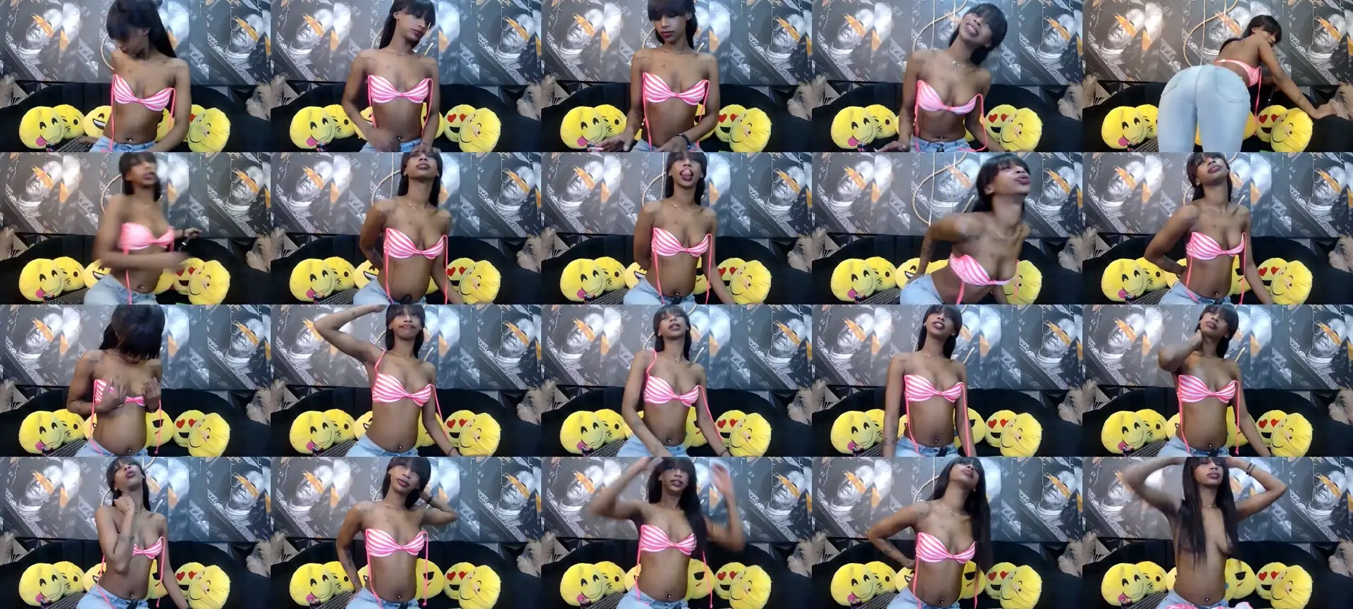 Lilmissbaddy photo contact sheet