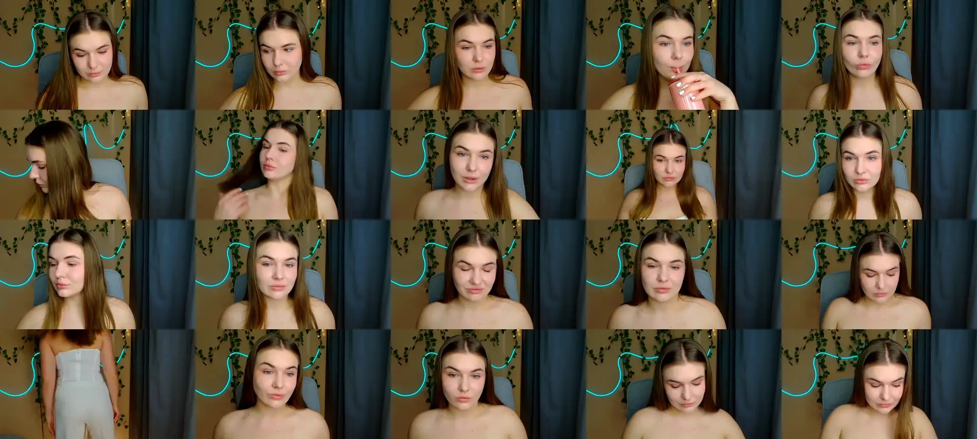 LinaLey photo contact sheet