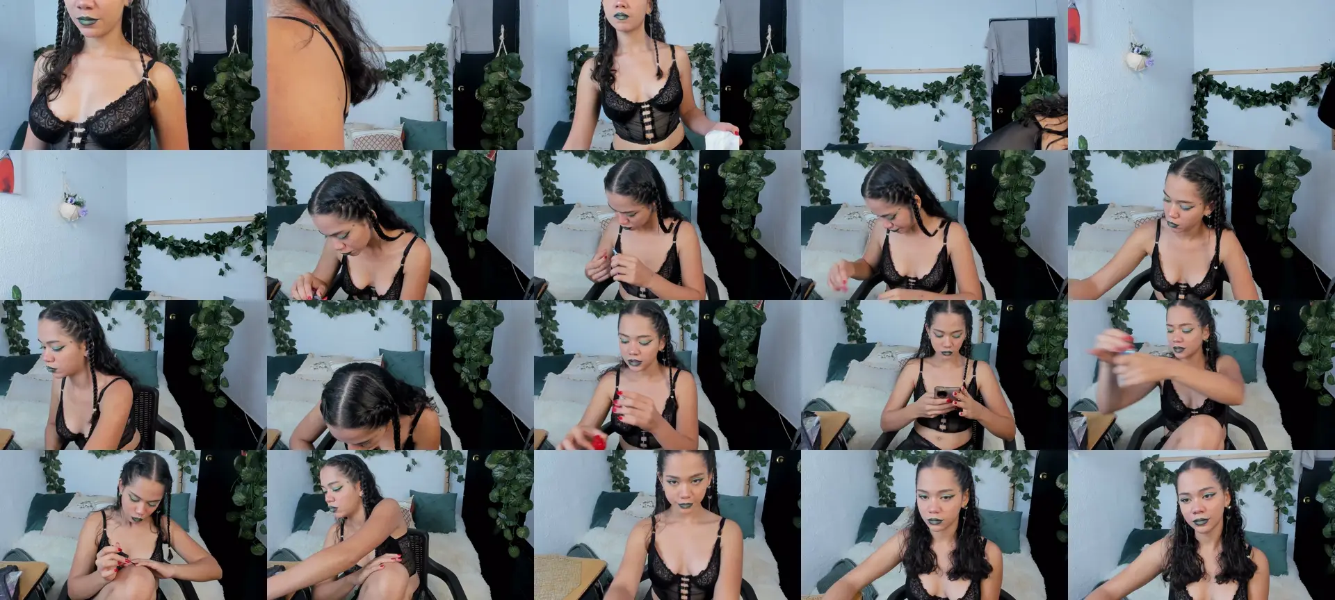 Lizzysun photo contact sheet