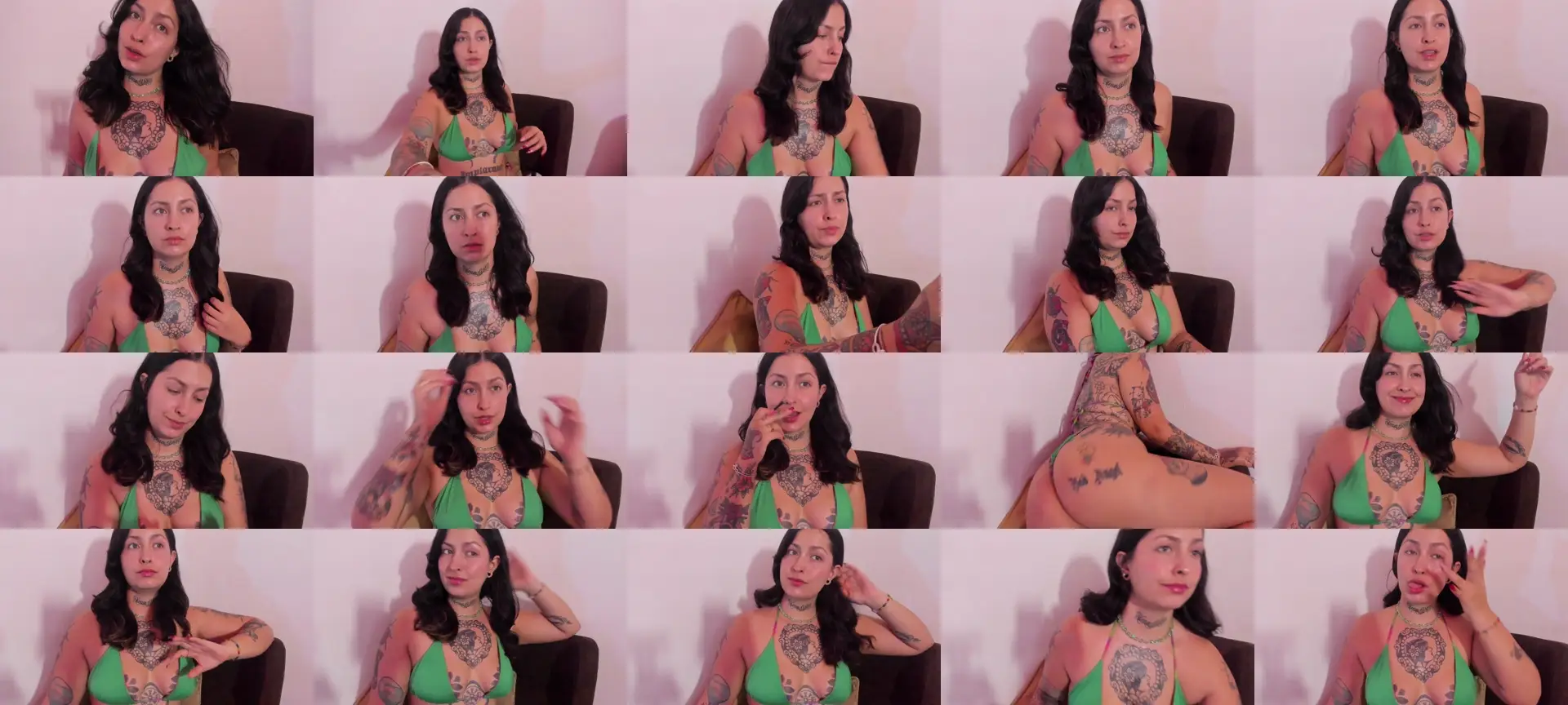 Luckyangell photo contact sheet