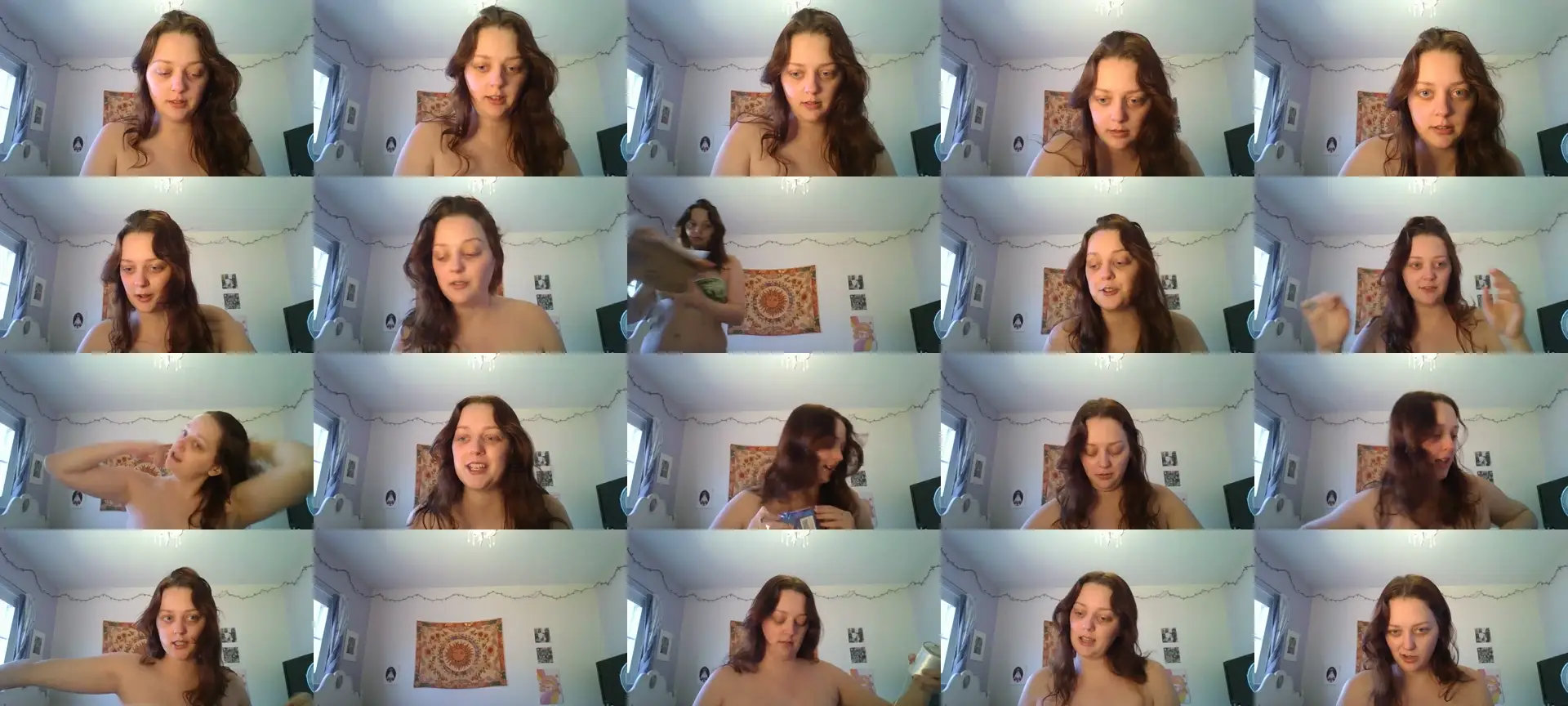 LucySky photo contact sheet