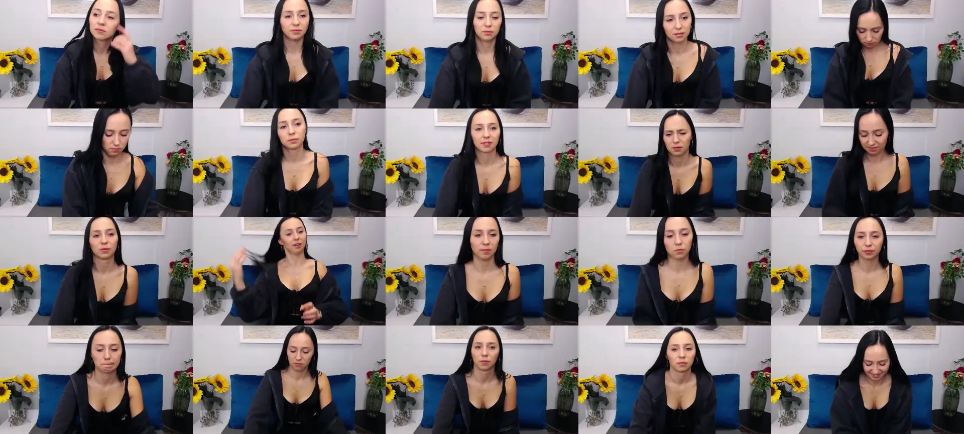 LuisaKiss photo contact sheet