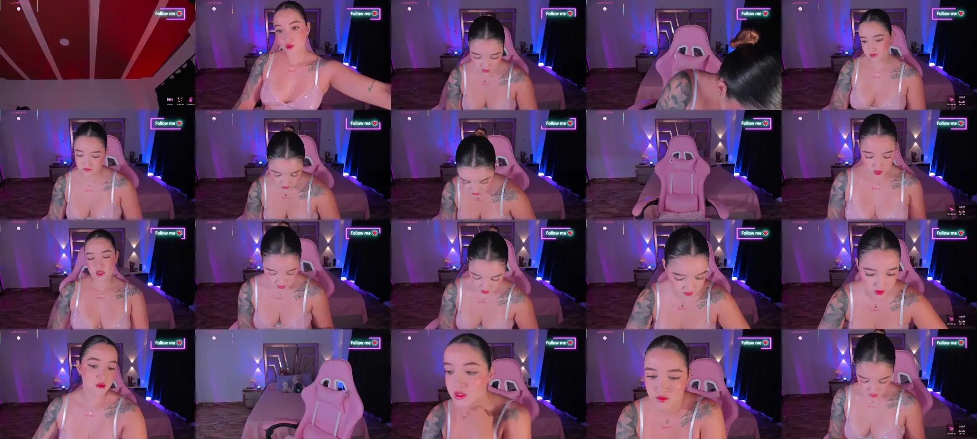 Lunna_roosee photo contact sheet