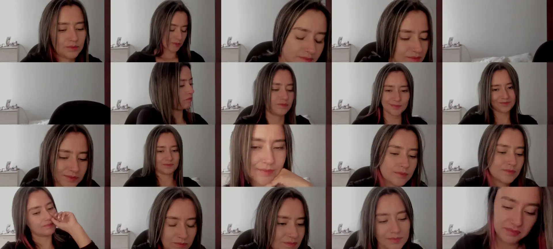 Macarennax photo contact sheet