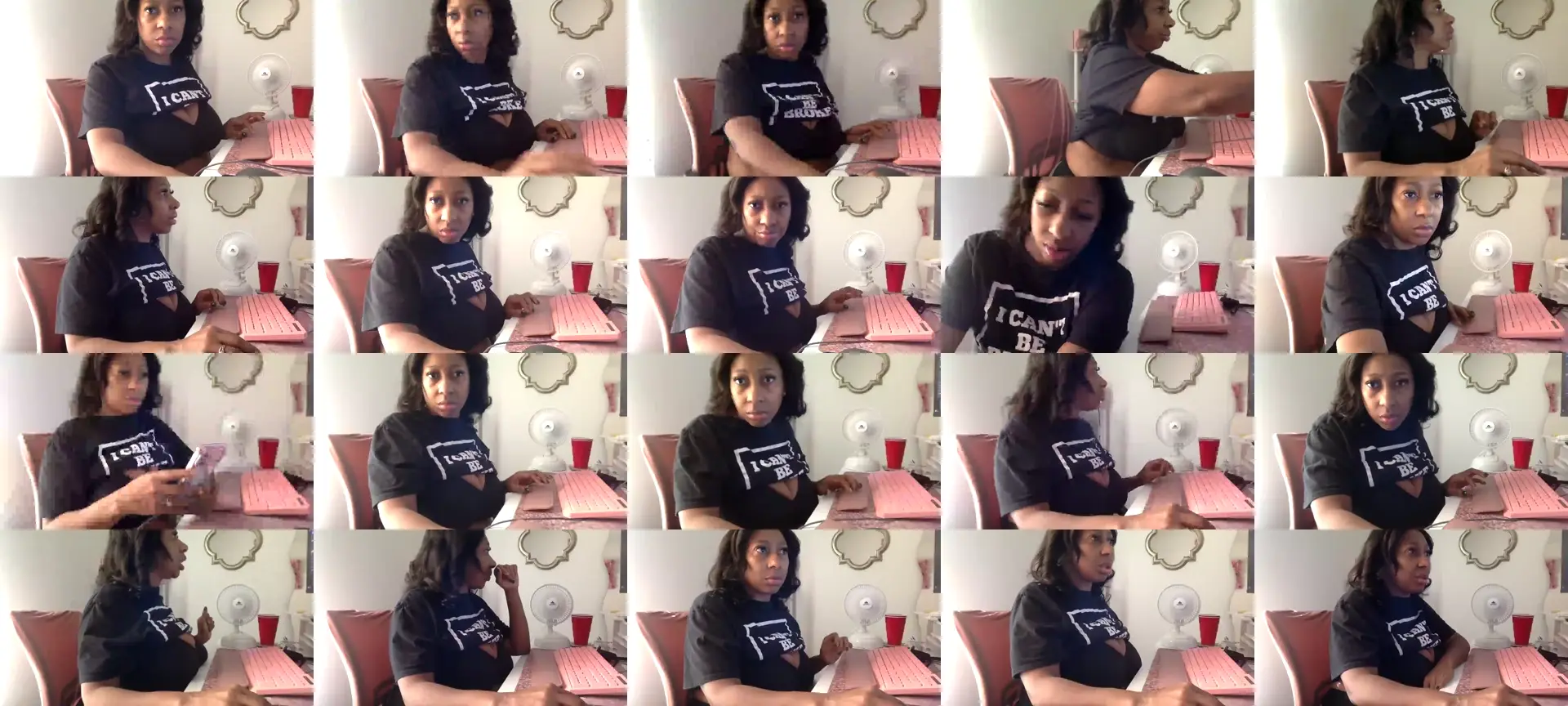 MadamGlam photo contact sheet