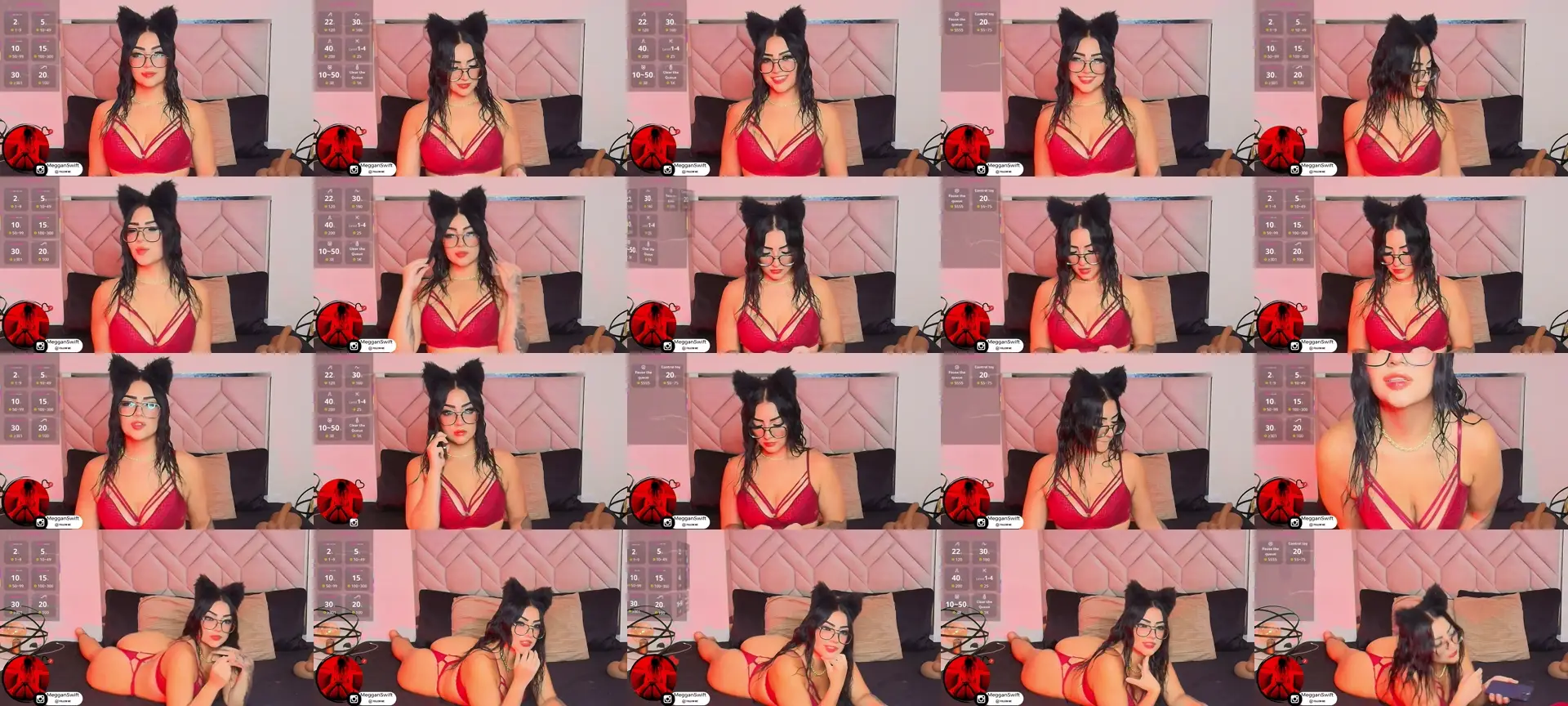 Megganswift photo contact sheet