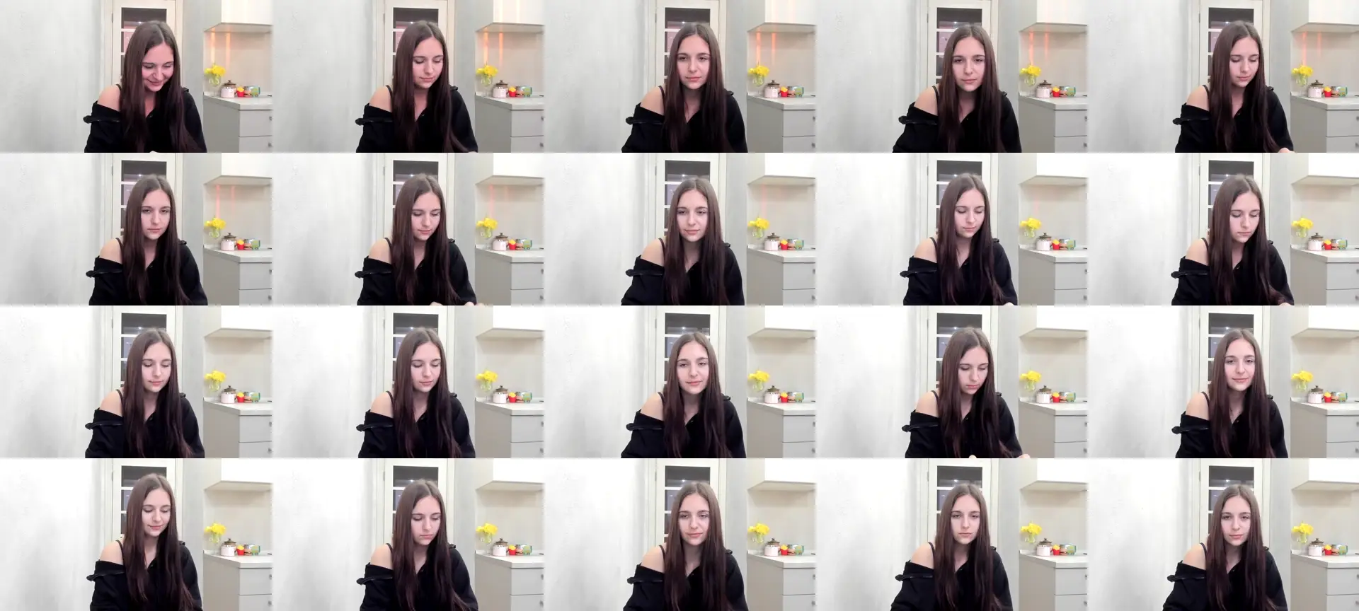 Miss_Peach_ photo contact sheet