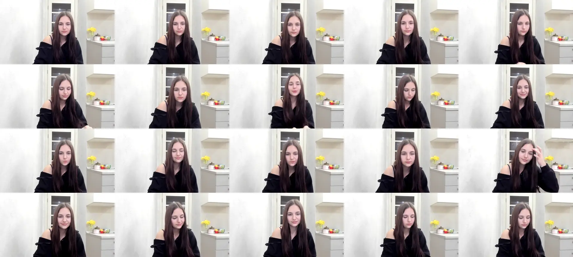 Miss_Peach_ photo contact sheet