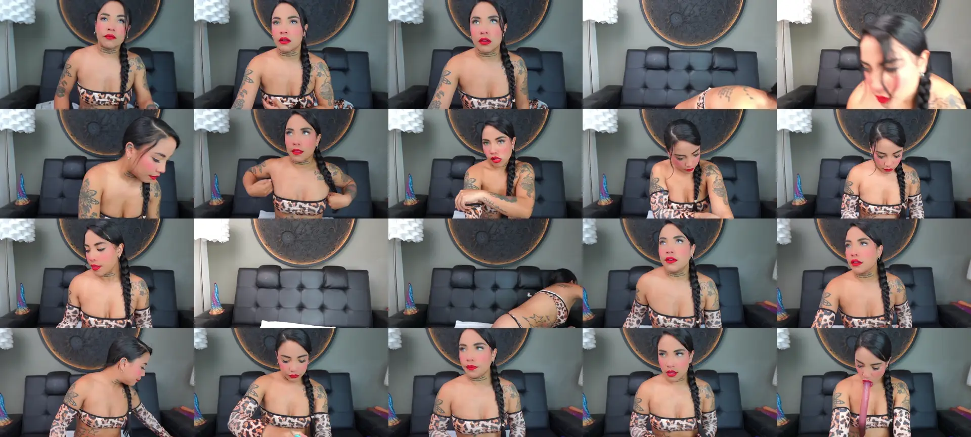 Miss_vaiolete photo contact sheet