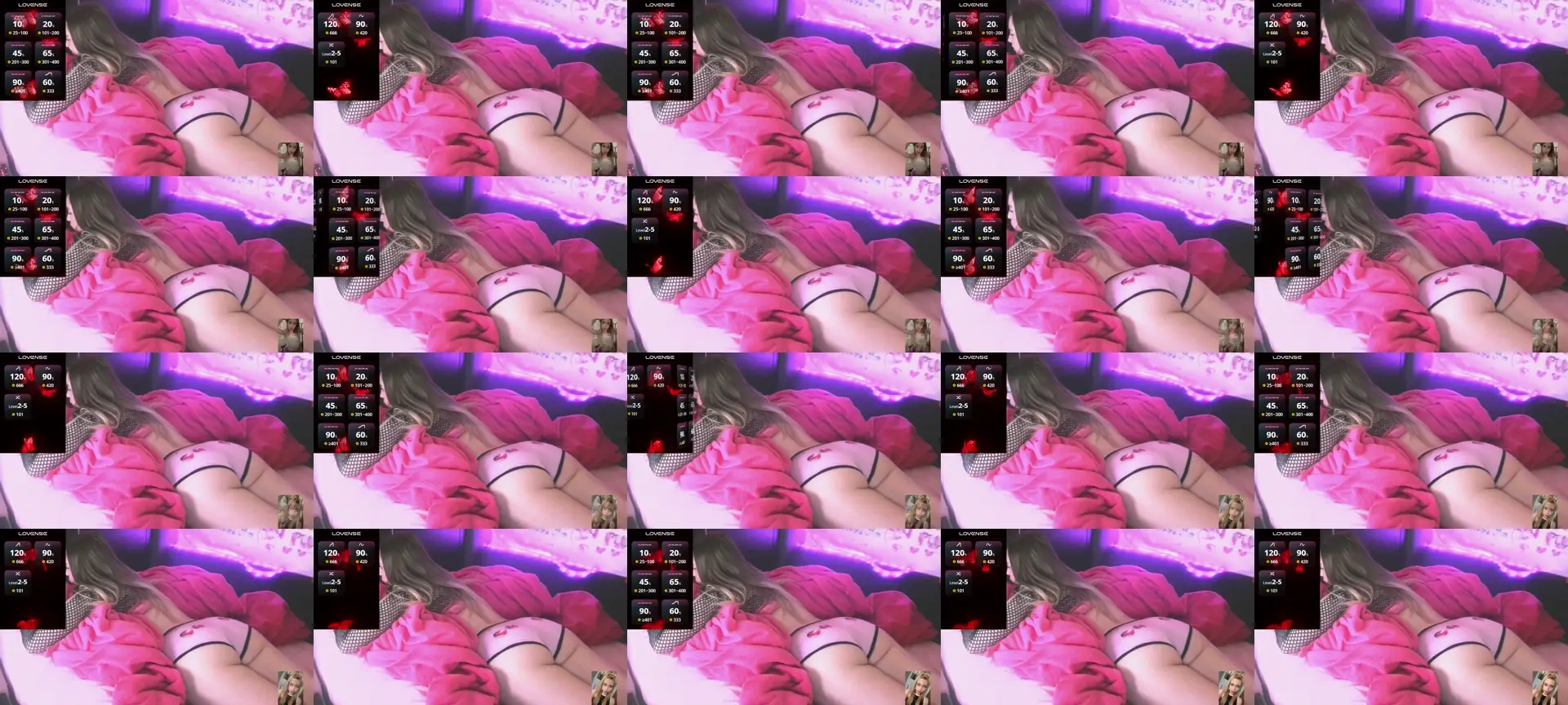 Misssexyvegas photo contact sheet