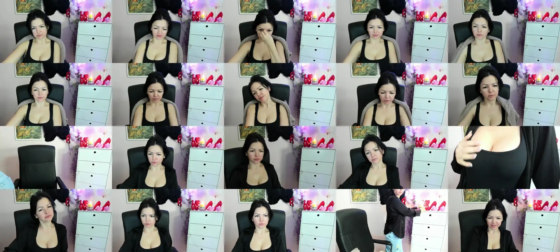 Mollybloom photo contact sheet