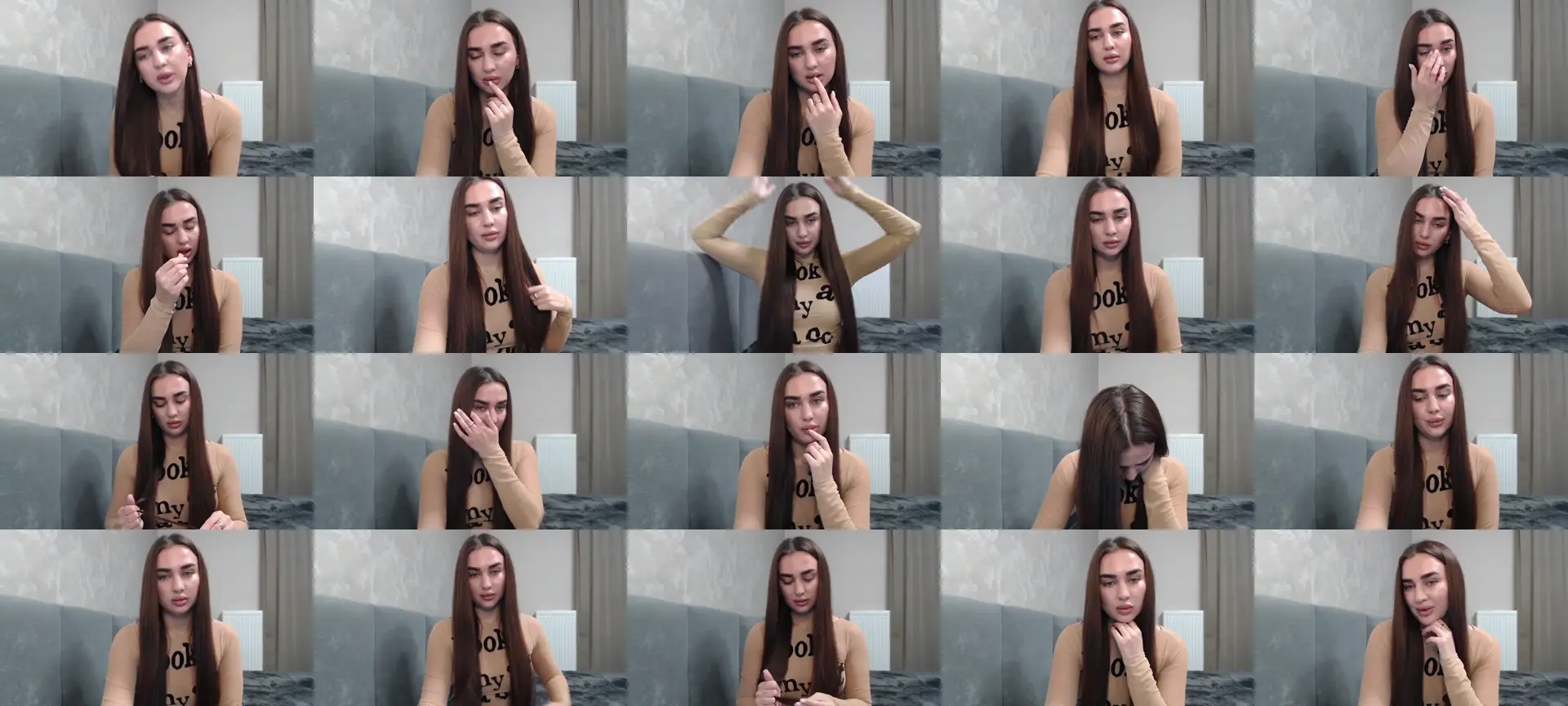 NatrlBeauty photo contact sheet