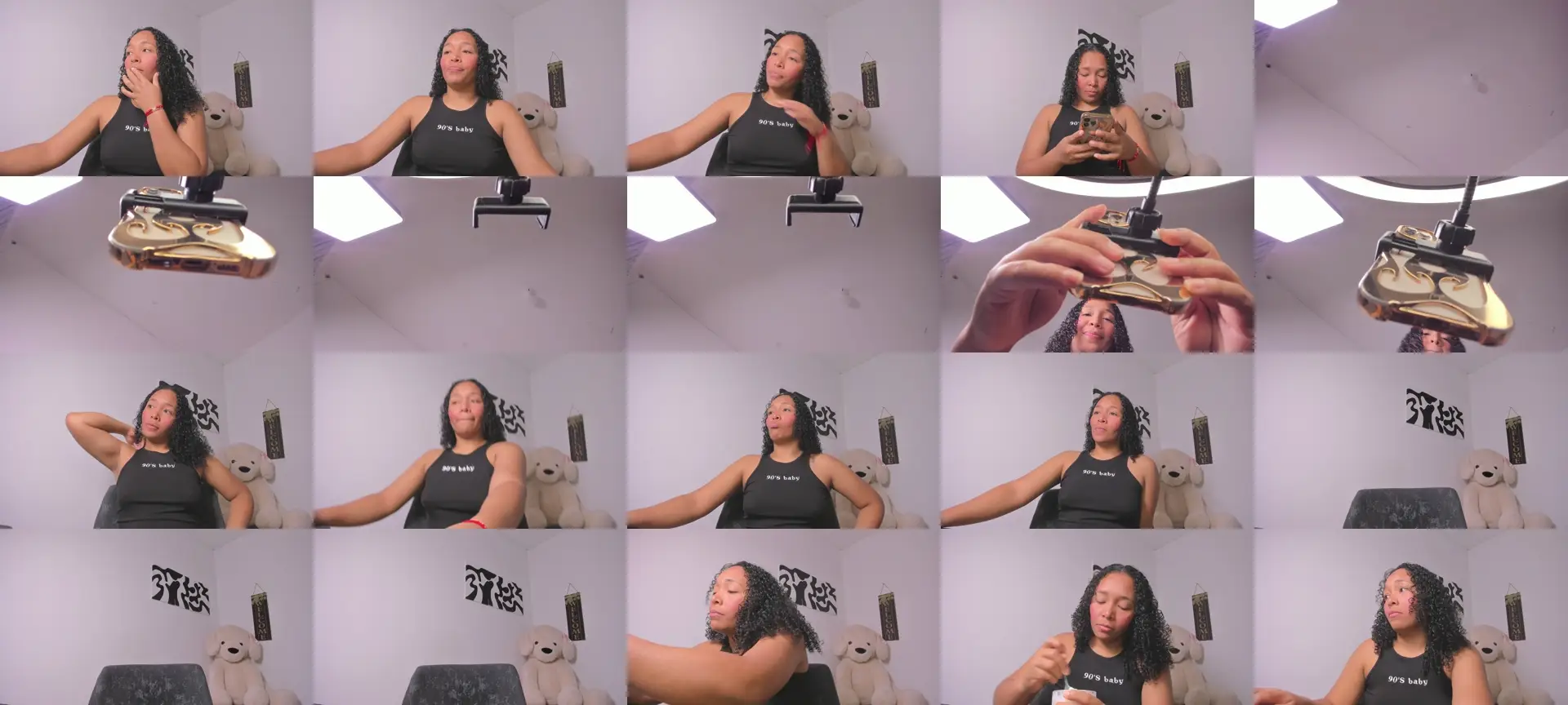 Niabrown photo contact sheet