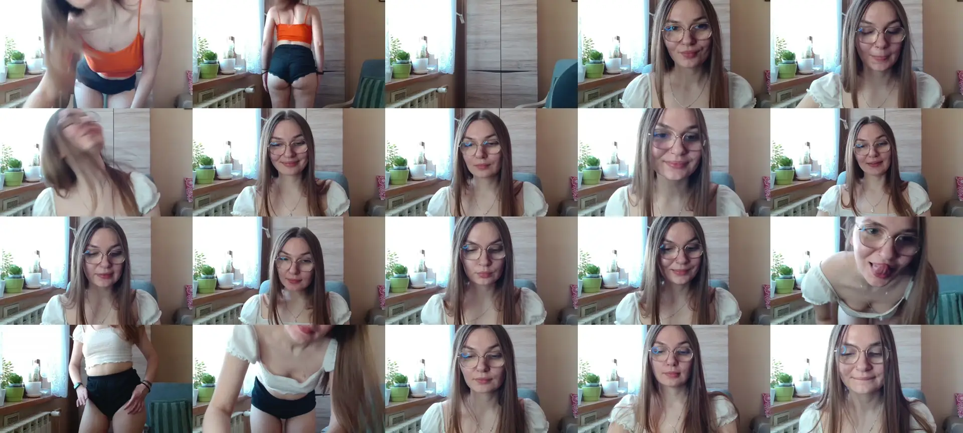 PERFECTelly photo contact sheet