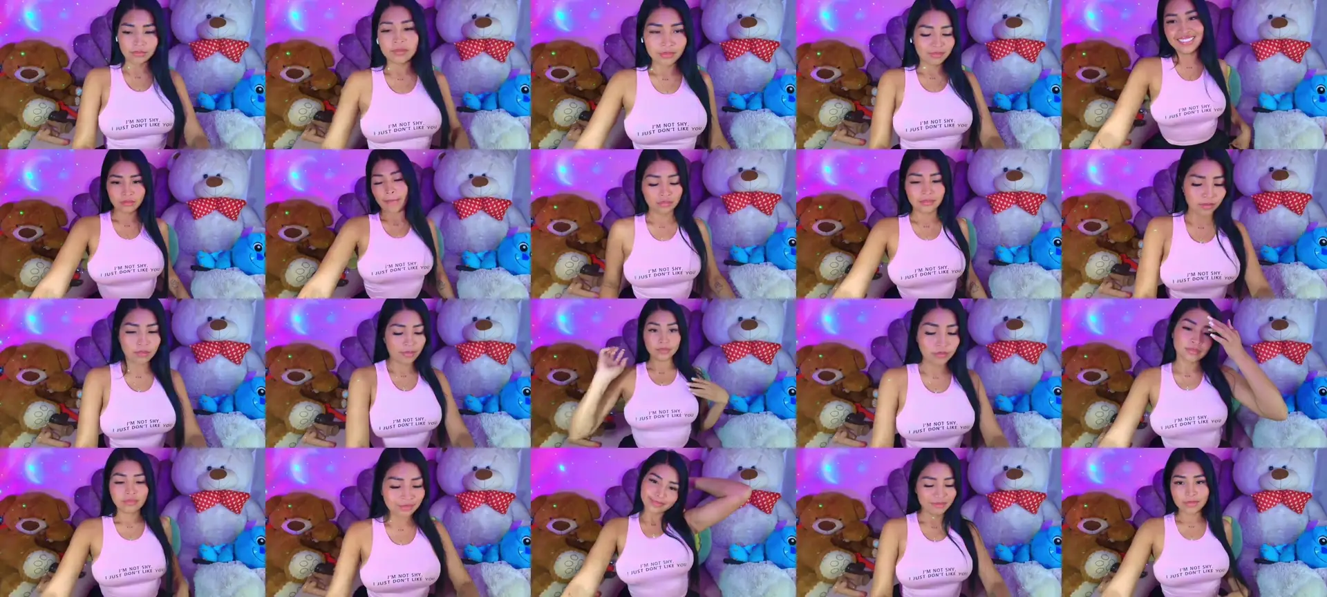 poca_cute photo contact sheet