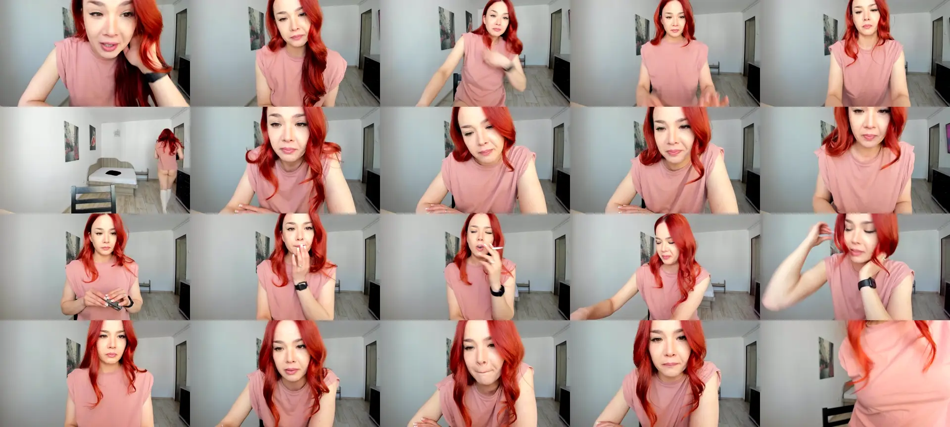 RedFireVelvet photo contact sheet