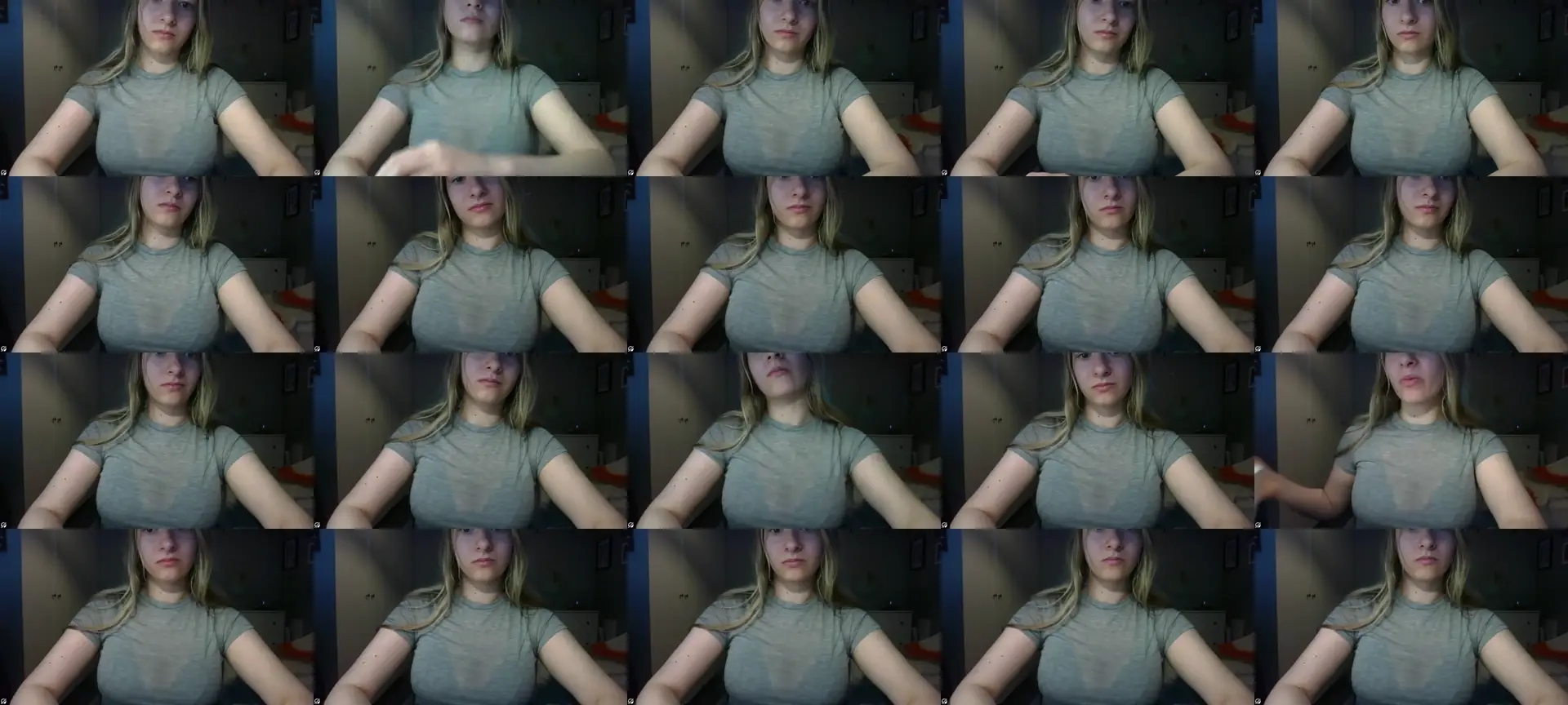 RosieNasty photo contact sheet