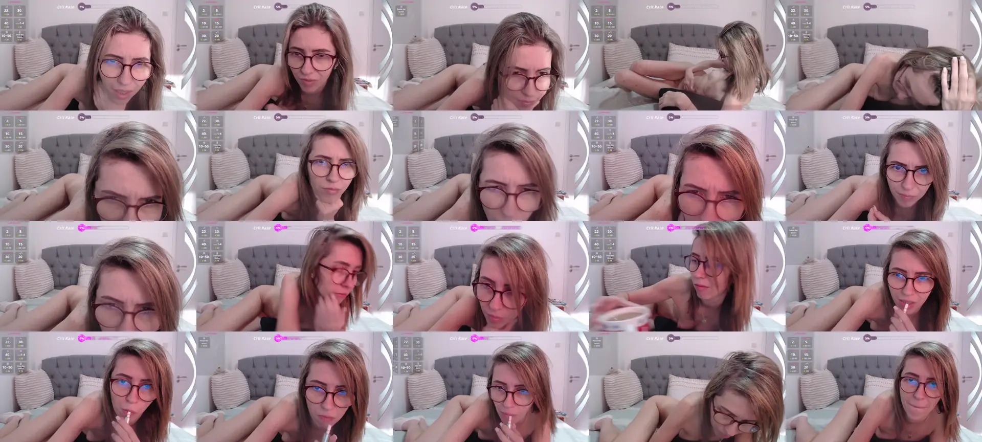 RubiSweet photo contact sheet