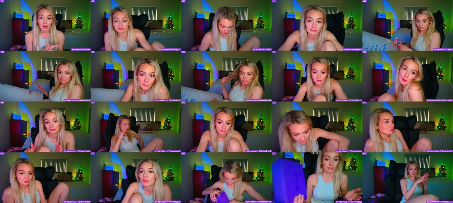 Sammy_gray photo contact sheet