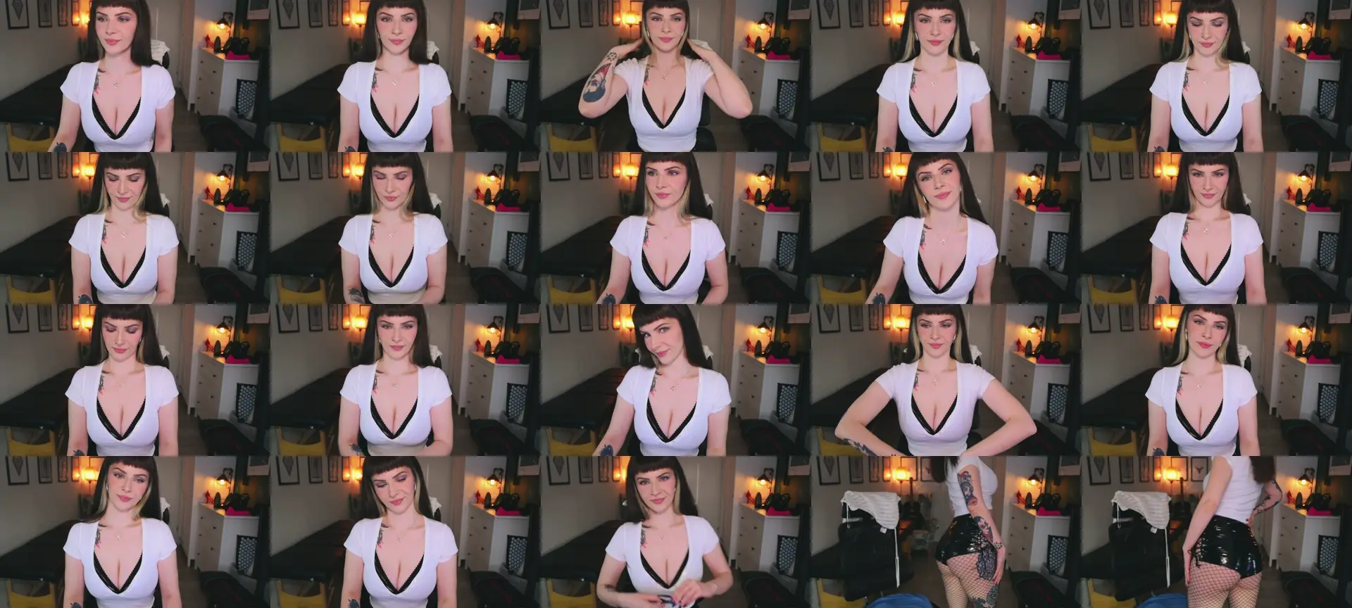 SandyShow1 photo contact sheet