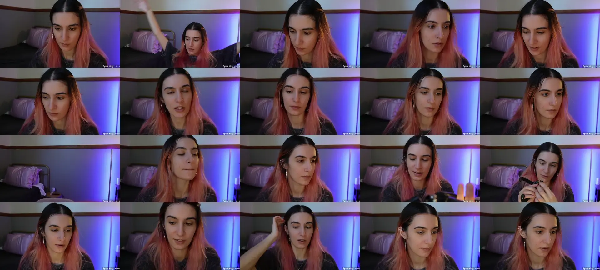 SashaSwitch photo contact sheet