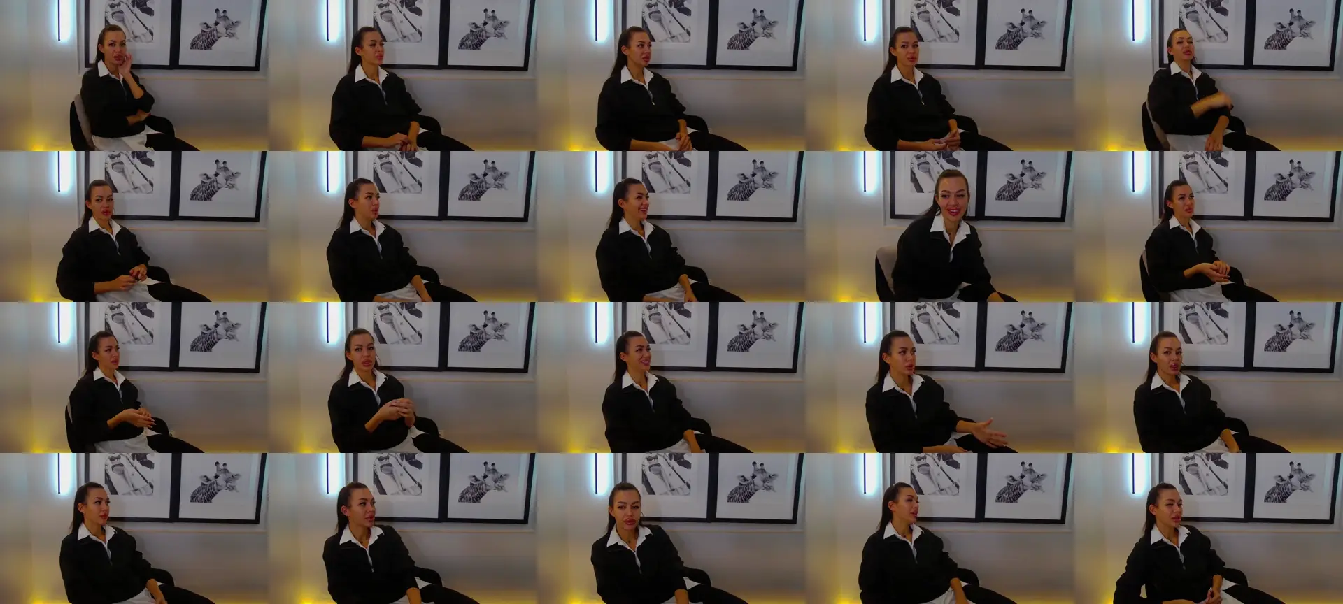 ScarlettXstar photo contact sheet