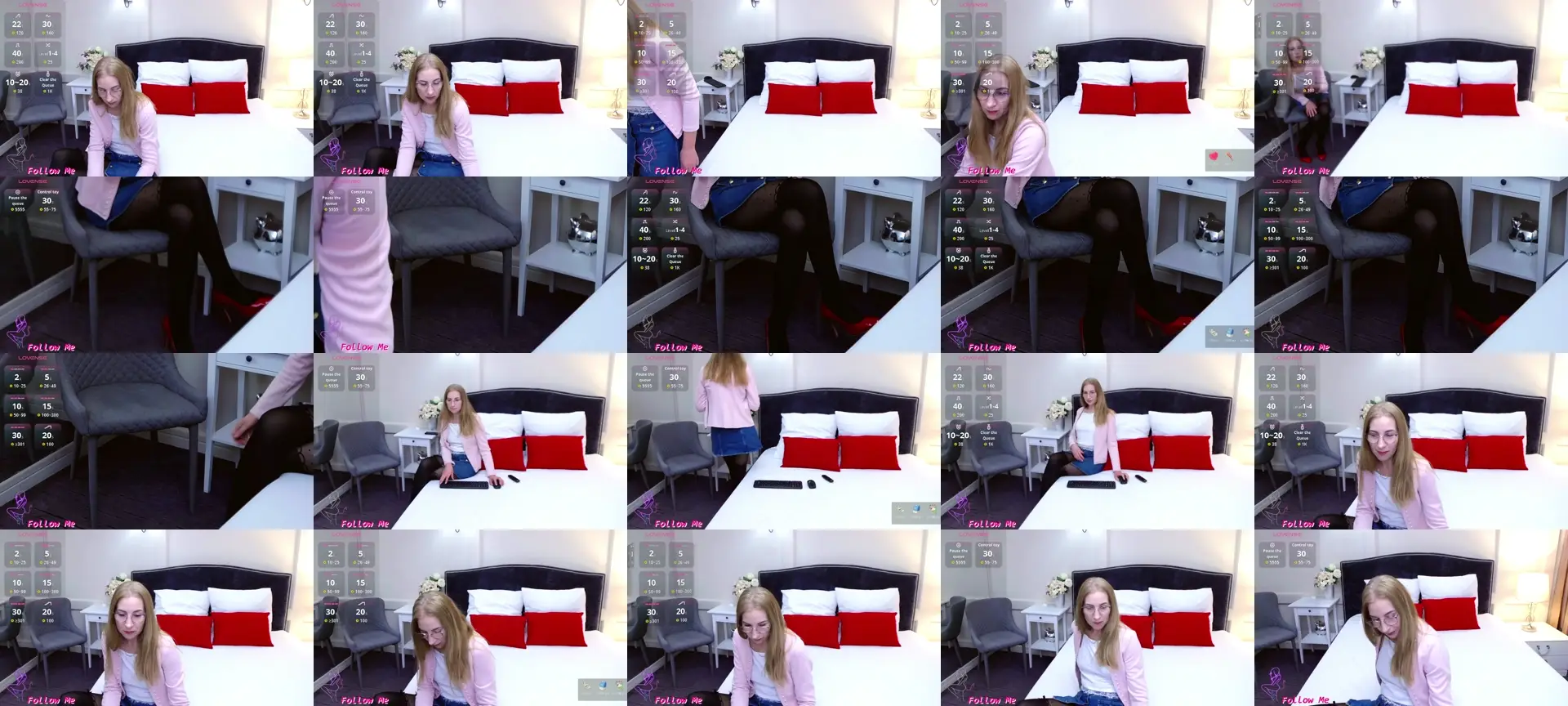 SexyFantasyBB photo contact sheet