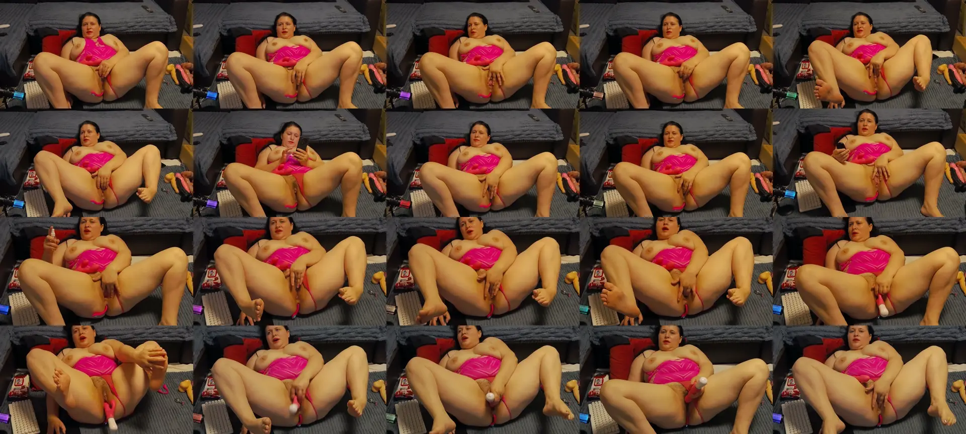 Sexylidya photo contact sheet