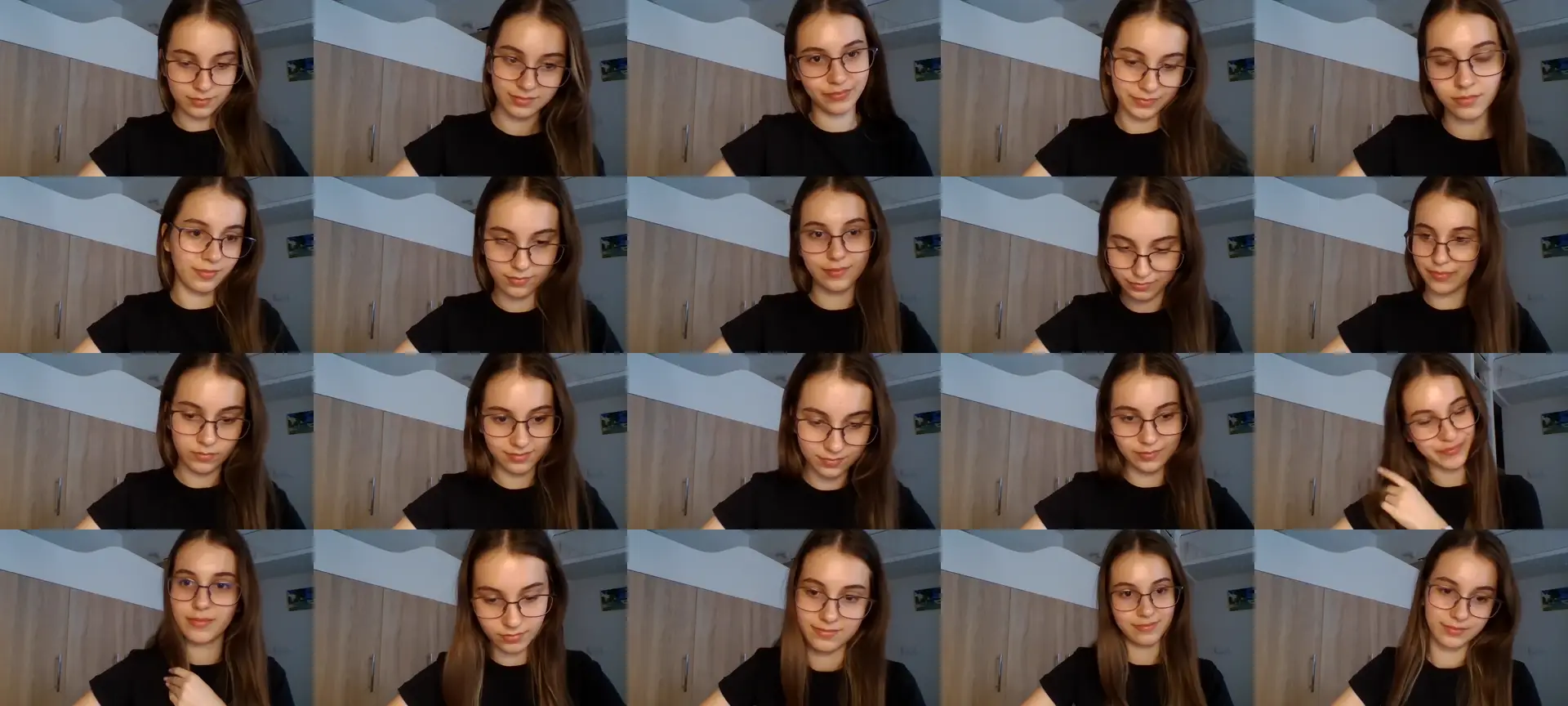 SnowKittie photo contact sheet