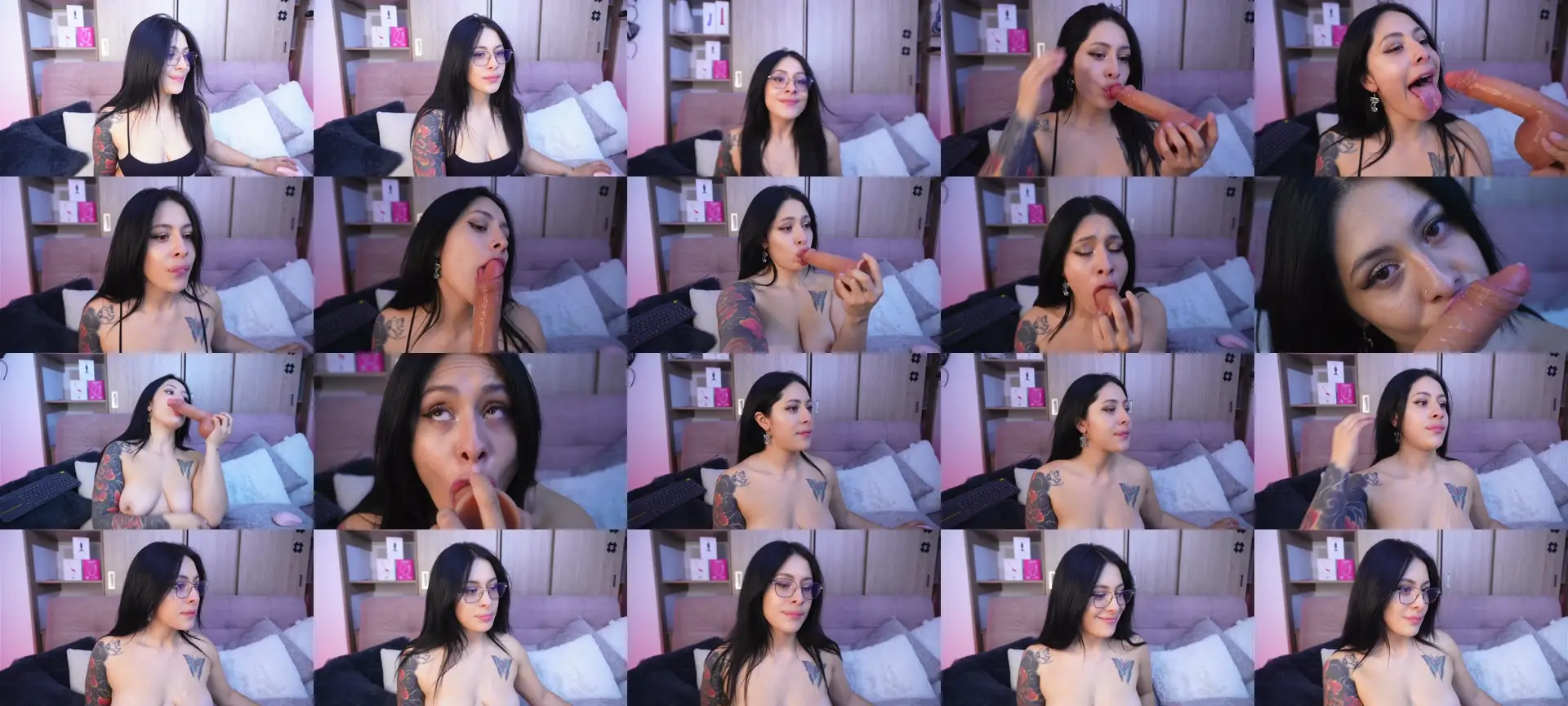 Sophiiecumsx photo contact sheet