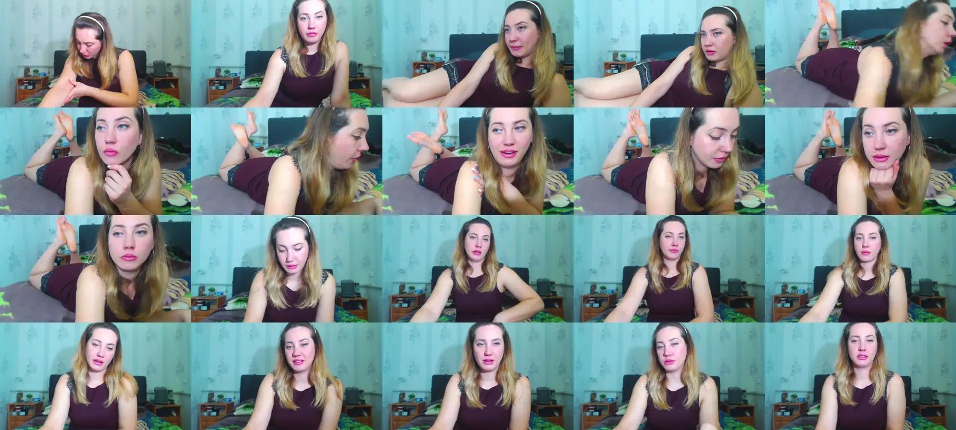 Sweet_Sabrina photo contact sheet