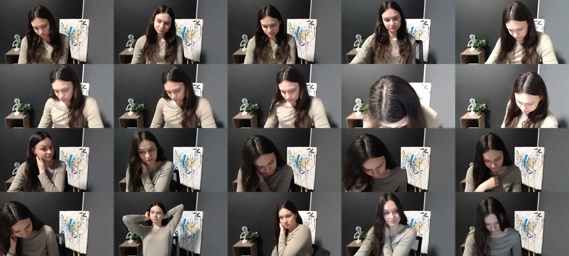 Sweety_Emy photo contact sheet