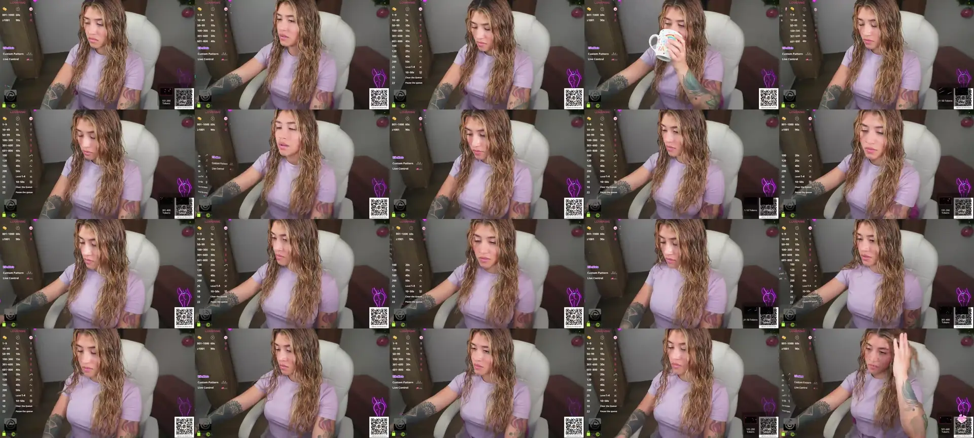 Sweety_sharai photo contact sheet