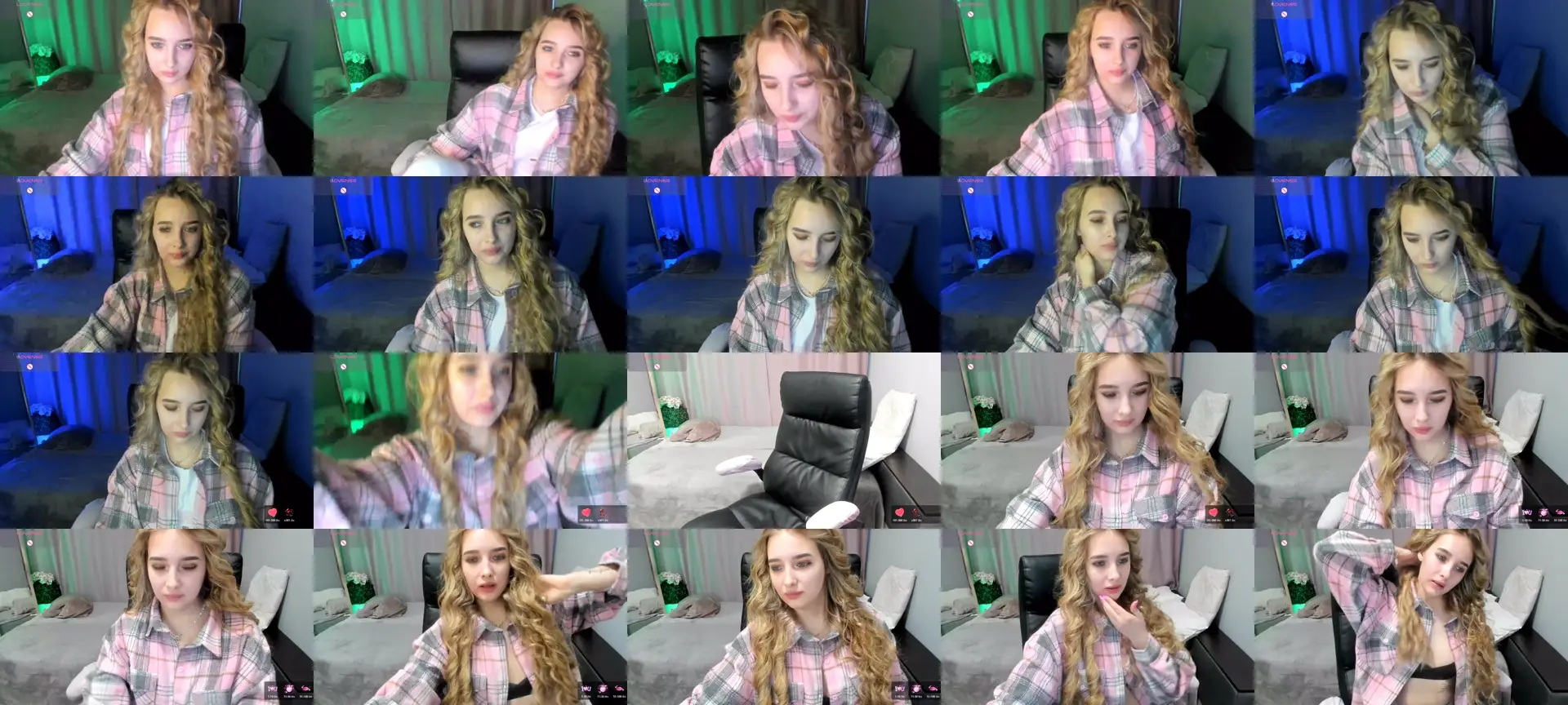 TaisiaHot photo contact sheet