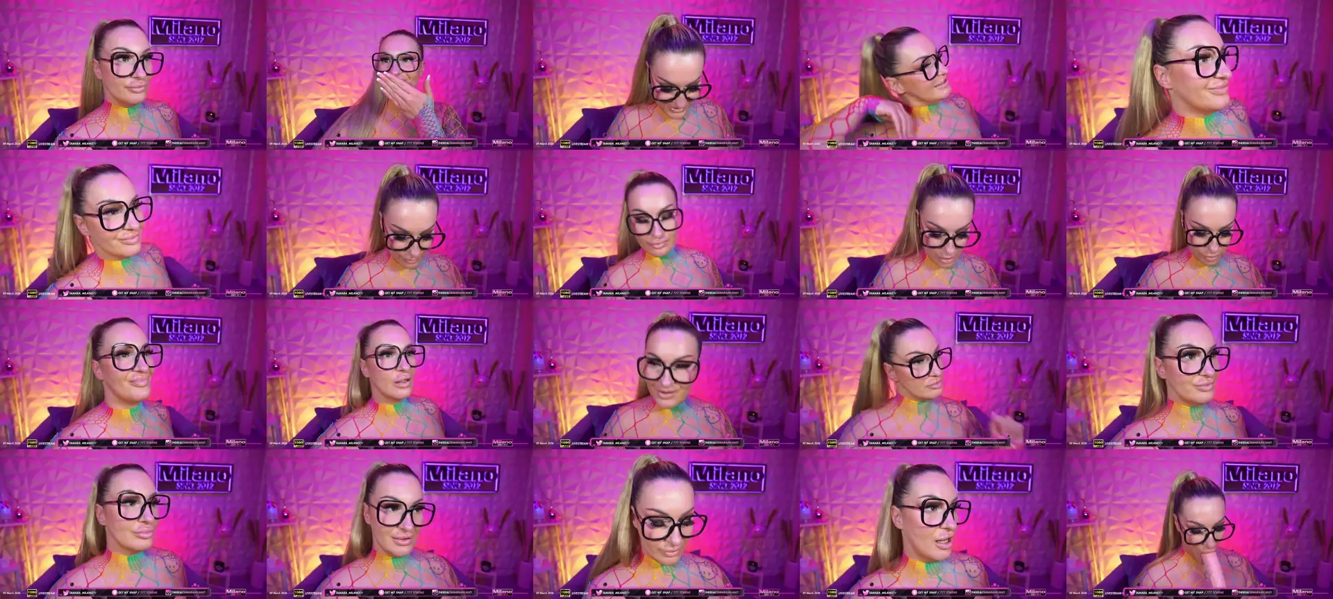 TamaraMilano photo contact sheet