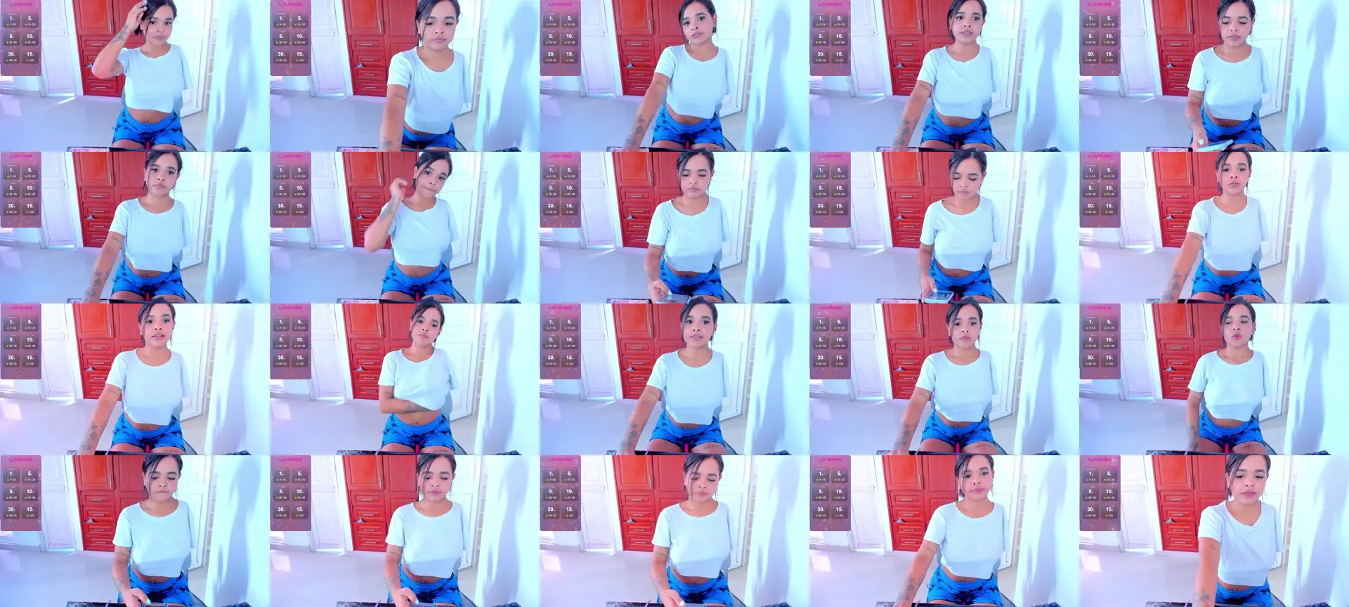 Tatianaa photo contact sheet