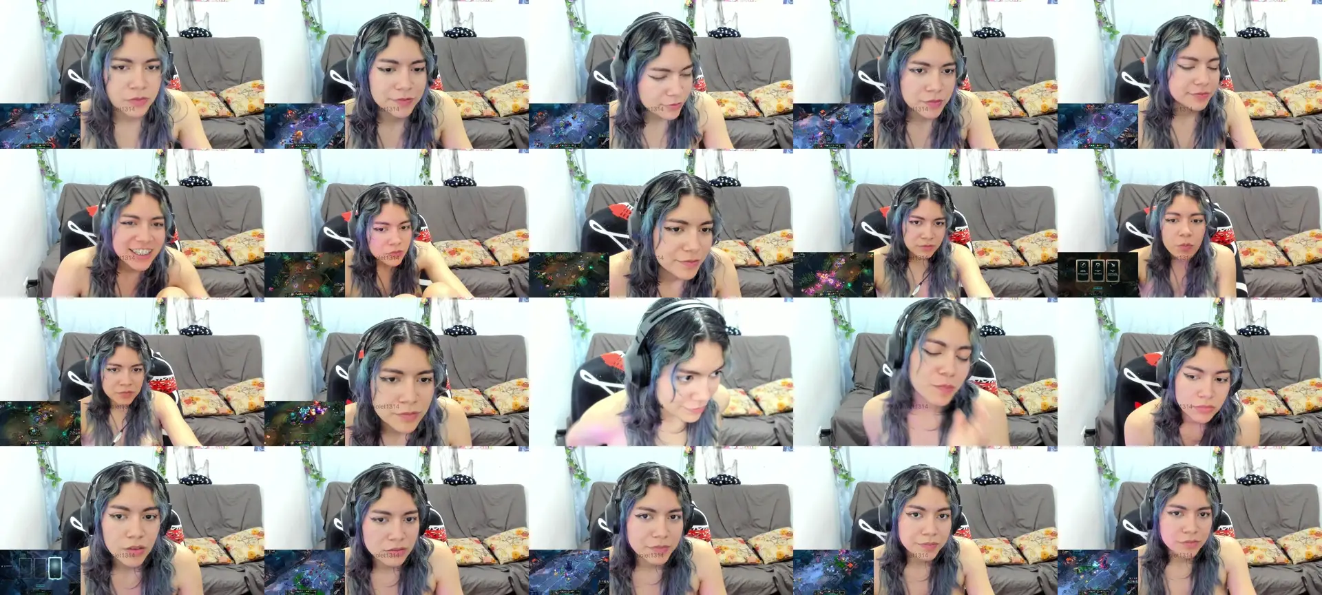 Vaiolet1314 photo contact sheet