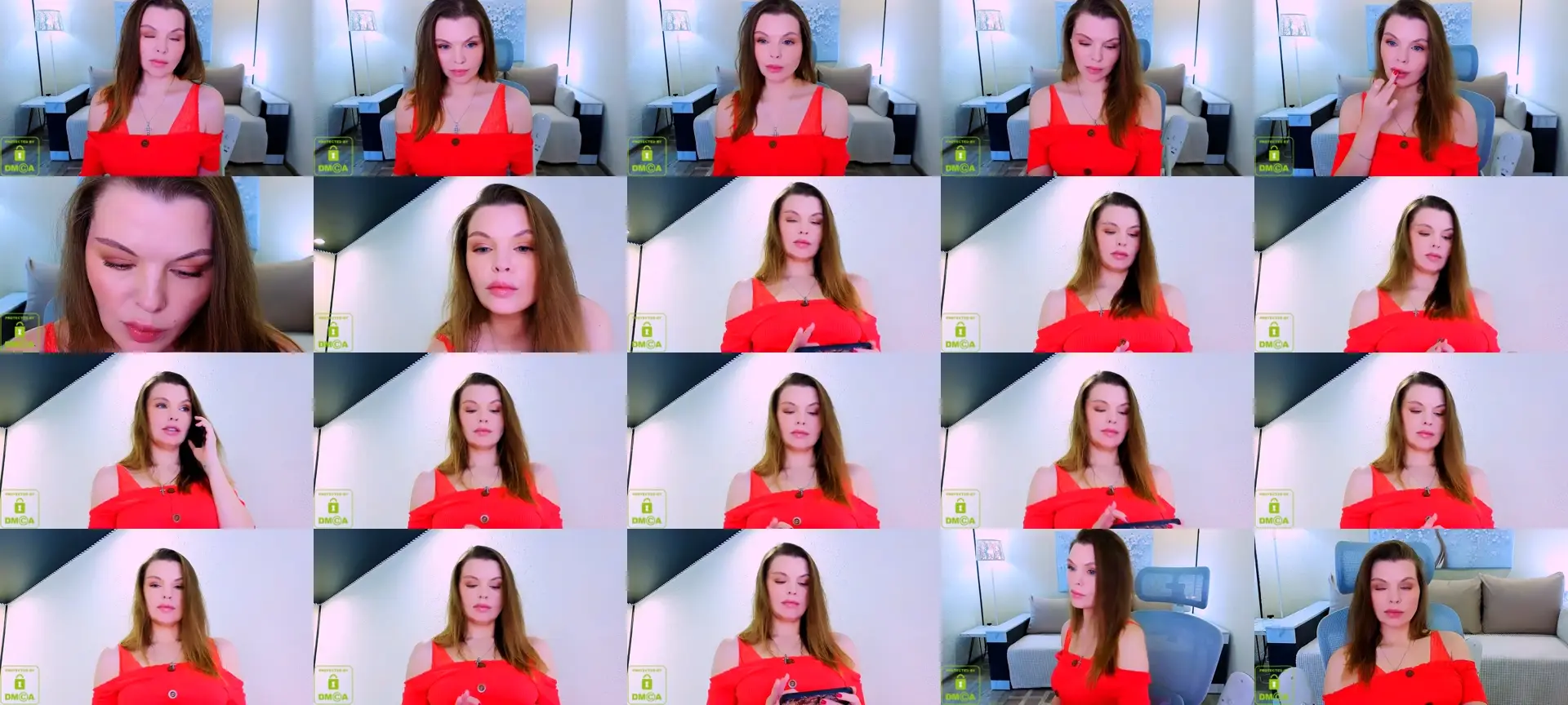 Vivia photo contact sheet