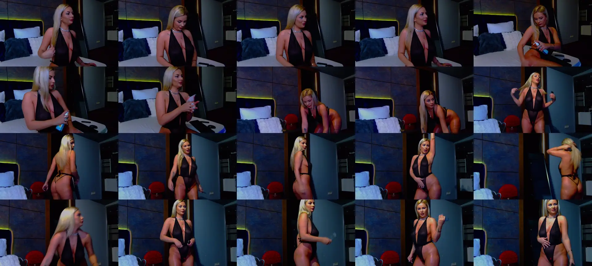 XBriannaHartx photo contact sheet