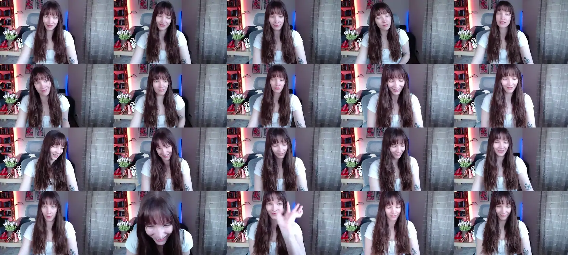 Xkenziexx photo contact sheet